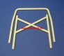 10107X �berrollb�gel schmal X-Strebe 1:18