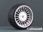 Preview: Alufelge 1:18 Alpina-Design 18 Zoll uni