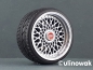Preview: 99069-18 Alufelge 1:18 BBS RS-Design 3-tlg. 18 Zoll uni