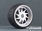 Preview: Alufelge 1:18 OZ Turbo-Design 18 Zoll uni