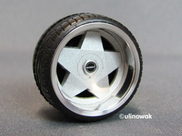 Preview: 99519-16 Alufelge 1:18 Borbet A-Design 16 Zoll uni FLACHBETT