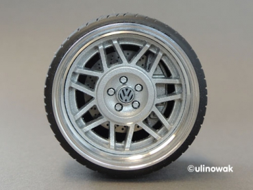 Alufelge 1:18 Snowflake-Design 1-tlg. 16 Zoll uni