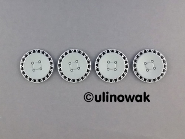 Preview: 16I #070 Ronal Racing-Design Resine Felgeneinsatz 16 Zoll 1:18