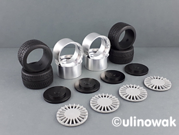 Preview: 99023-18 Alufelge 1:18 Alpina-Design 18 Zoll uni