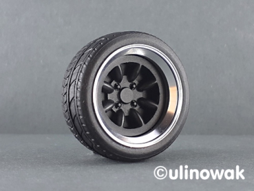 Preview: 99029-13 Alufelge 1:18 Minilite-Design 13 Zoll uni