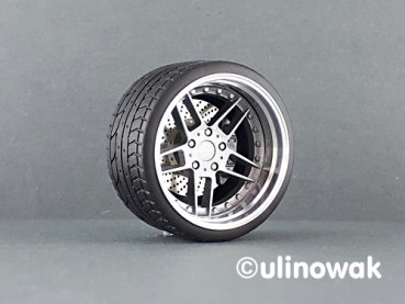 Preview: 99045-19 Alufelge 1:18 Schnitzer-Design 19 Zoll uni