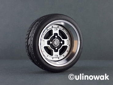 99057-13 Alufelge 1:18 PLS Hockenheim-Design 3-teilig 13 Zoll uni