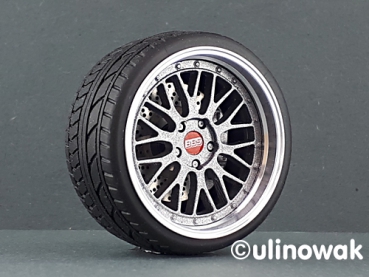 Preview: 99059-18 Alufelge 1:18 BBS Le Mans-Design 18 Zoll uni
