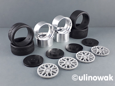 Preview: 99068-19 Alufelge 1:18 BBS RS GT-Design 19 Zoll uni