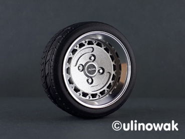 99070-13 Alufelge 1:18 Ronal Racing-Design 3-teilig 13 Zoll uni