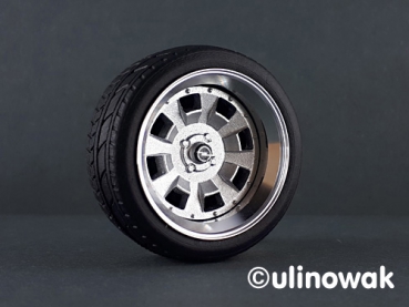 99073-13 Alufelge 1:18 Opel Fuchs-Design 3-teilig 13 Zoll uni