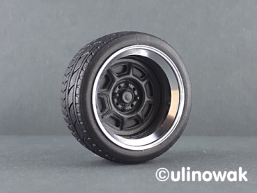 99091-13 Alufelge 1:18 BMW 2002 Stahlfelgen-Design 13 Zoll uni