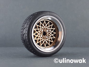 Alufelge 1:18 Albrecht-Design 3-teilig 13 Zoll
