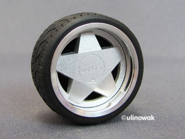 Alufelge 1:18 Borbet A-Design flacher Deckel 16