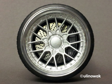 99531-20 Alufelge 1:18 BBS RS 2-Design 20 Zoll Stufenbett