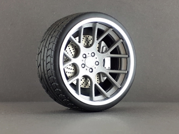 Preview: 99533-23 Alufelge 1:18 Vossen Concave-Design 23 Zoll uni