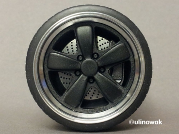 99539-20 Alufelge 1:18 Fuchs-Design 20 Zoll Stufenbett
