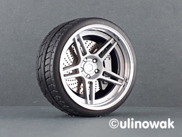 99540-19S Alufelge 1:18 ADV 05 -Design schmal 19 Zoll uni