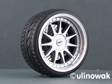 Alufelge 1:18 Hartge 3-tlg.-Design 18 Zoll uni