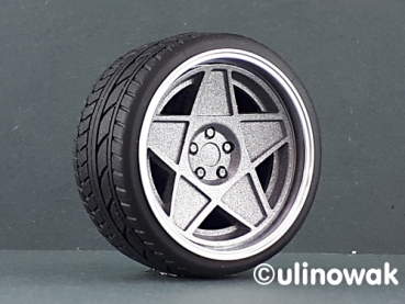 Preview: 99557-18 Alufelge 1:18 3SDM 0.05-Design 18 Zoll uni