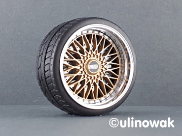 99559-19S Alufelge 1:18 BBS Super RS-Design schmal 19 Zoll uni
