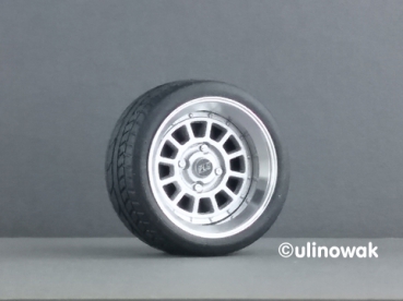 Alufelge 1:18 PLS Silverstone-Design 3-teilig 13 Zoll uni