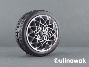99564-13 Alufelge 1:18 Mahle BBS-Design 1-teilig 13 Zoll uni