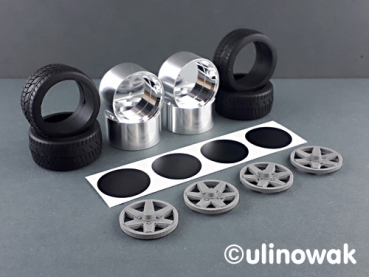 Preview: 99579-15 Alufelge 1:18 Long Champ XR4-Design 15 Zoll uni