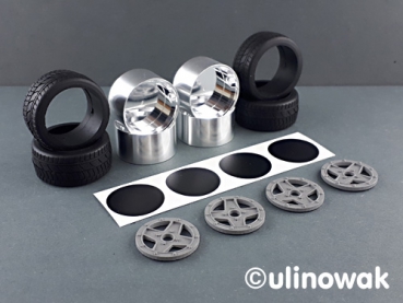 Preview: 99589-15 Alufelge 1:18 SSR Mk2-Design 15 Zoll uni