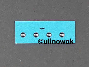 99L030 Rial center cap decal 1:18