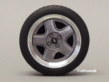 Preview: 99536-15 Alufelge 1:18 Schmidt Modern Line Design 15 Zoll uni