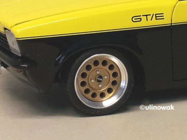 28065-13 Opel Kadett C Alufelge 1:18 Atiwe-Design 13 Zoll