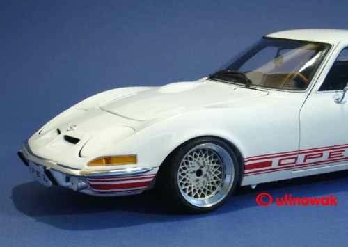 19046-15 Opel GT Alufelge 1:18 BBS E50-Design 3-teilig 15 Zoll