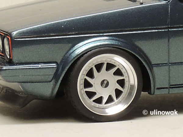 17080-15 Golf I Alufelge 1:18 OZ Turbo-Design 3-teilig 15 Zoll