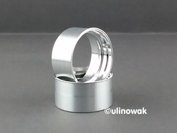 19AF30145-6 Alufelge 1:18 Drehteil 19 Zoll 14.5mm Breite 6mm Bett Universal 1:18