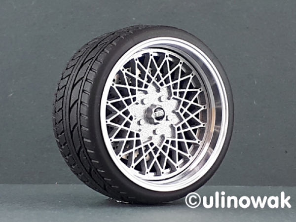 Alufelge 1:18 BBS E50-Design 3-tlg. 18 Zoll uni