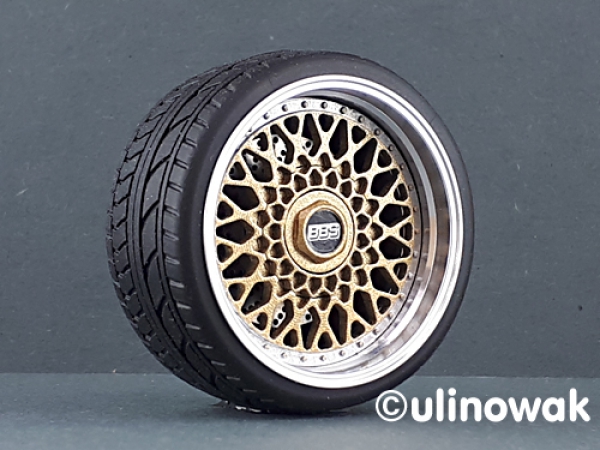 Alufelge 1:18 BBS RS-Design 3-tlg. 18 Zoll uni