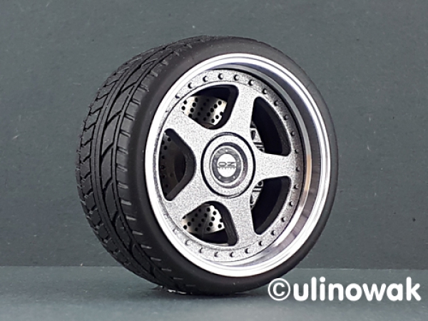 99079-18 Alufelge 1:18 OZ Futura-Design 18 Zoll uni