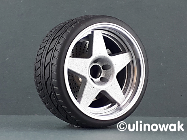 Alufelge 1:18 Compomotive-Design 18 Zoll uni