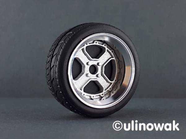 Alufelge 1:18 Trabant Rennsport-Design 3-teilig 13 Zoll