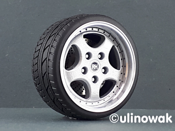 Alufelge 1:18 RH Cup-Design 18 Zoll uni