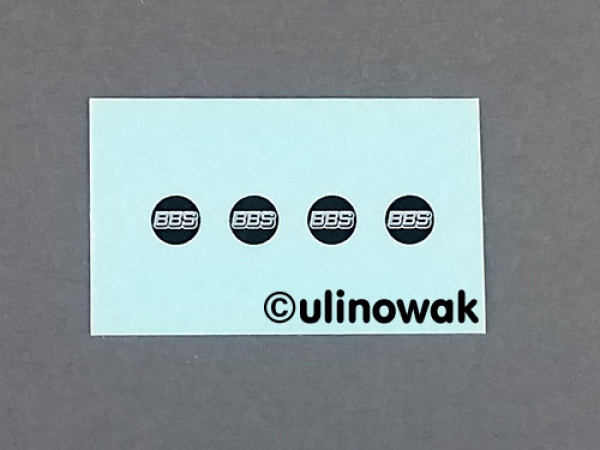 BBS Felgenlogo schwarz m