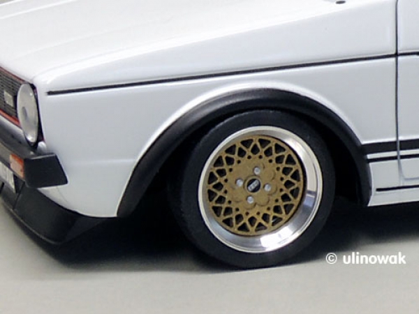 17010-13 Golf I Alufelge 1:18 BBS e30-Design 3-teilig 13 Zoll