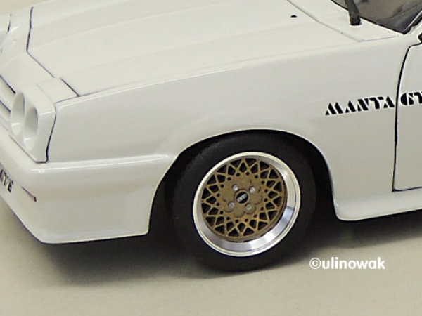 14010-13 Opel Manta B Alufelge 1:18 BBS e30-Design 3-tlg 13 Zoll